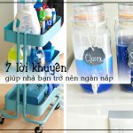 7 lời khuyên lưu trữ giúp nhà bạn trở nên ngăn nắp